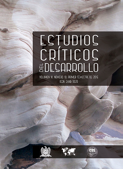 Revista Estudios Críticos del Desarrollo 10