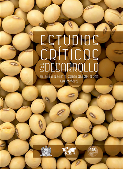 Revista Estudios Críticos del Desarrollo 11