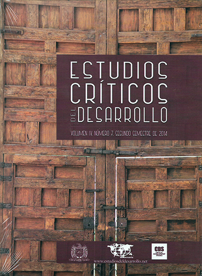 Revista Estudios Críticos del Desarrollo 7