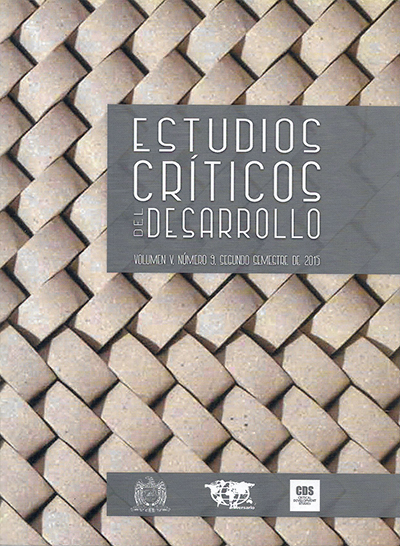 Revista Estudios Críticos del Desarrollo 9