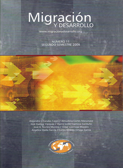 Revista Migración y Desarrollo 11