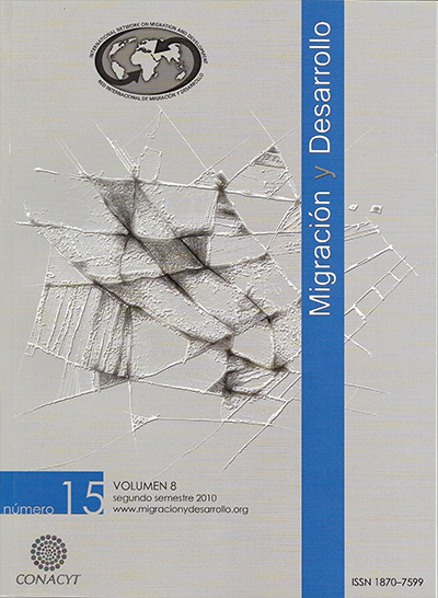 Revista Migración y Desarrollo 15
