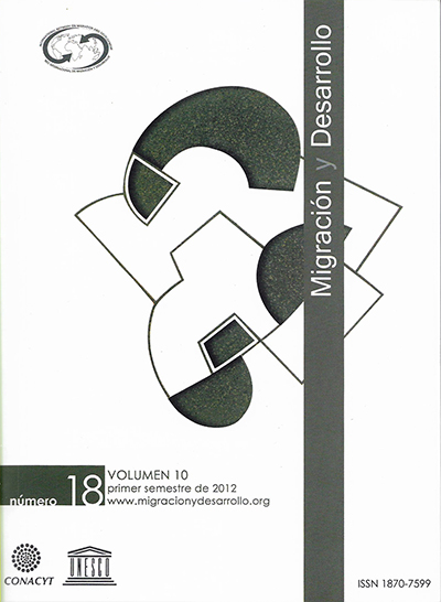 Revista Migración y Desarrollo 18