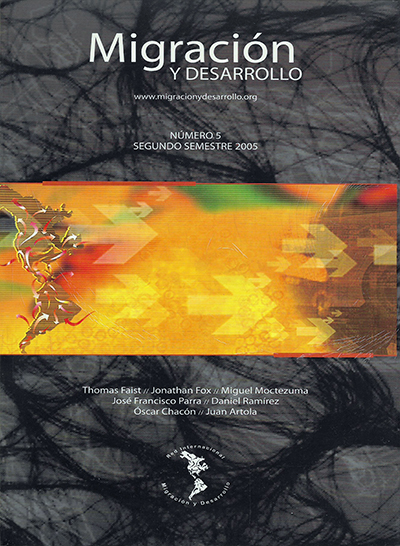 Revista Migración y Desarrollo 5